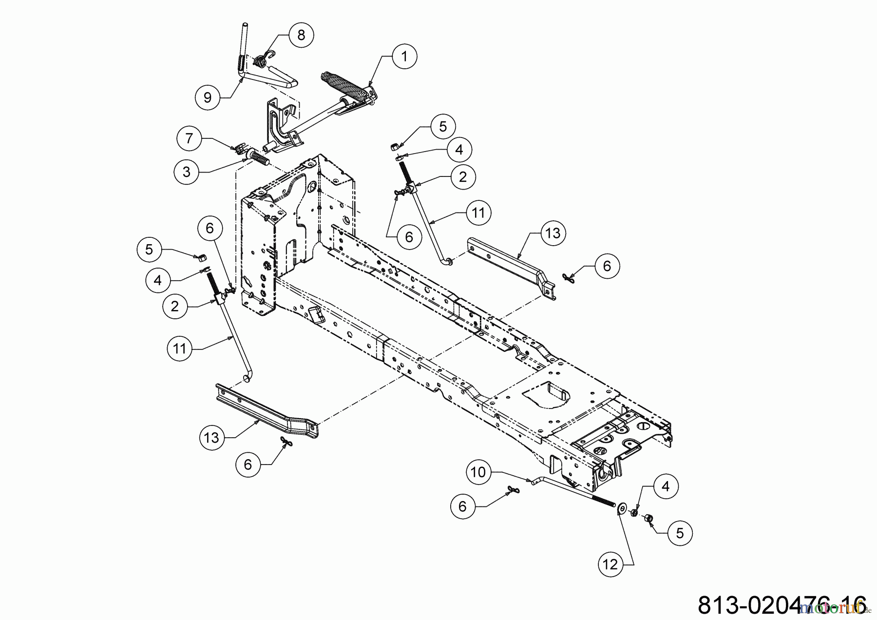  Black Edition Lawn tractors 285-117 TWIN KH 13BFA1KT615 (2022) Deck lift