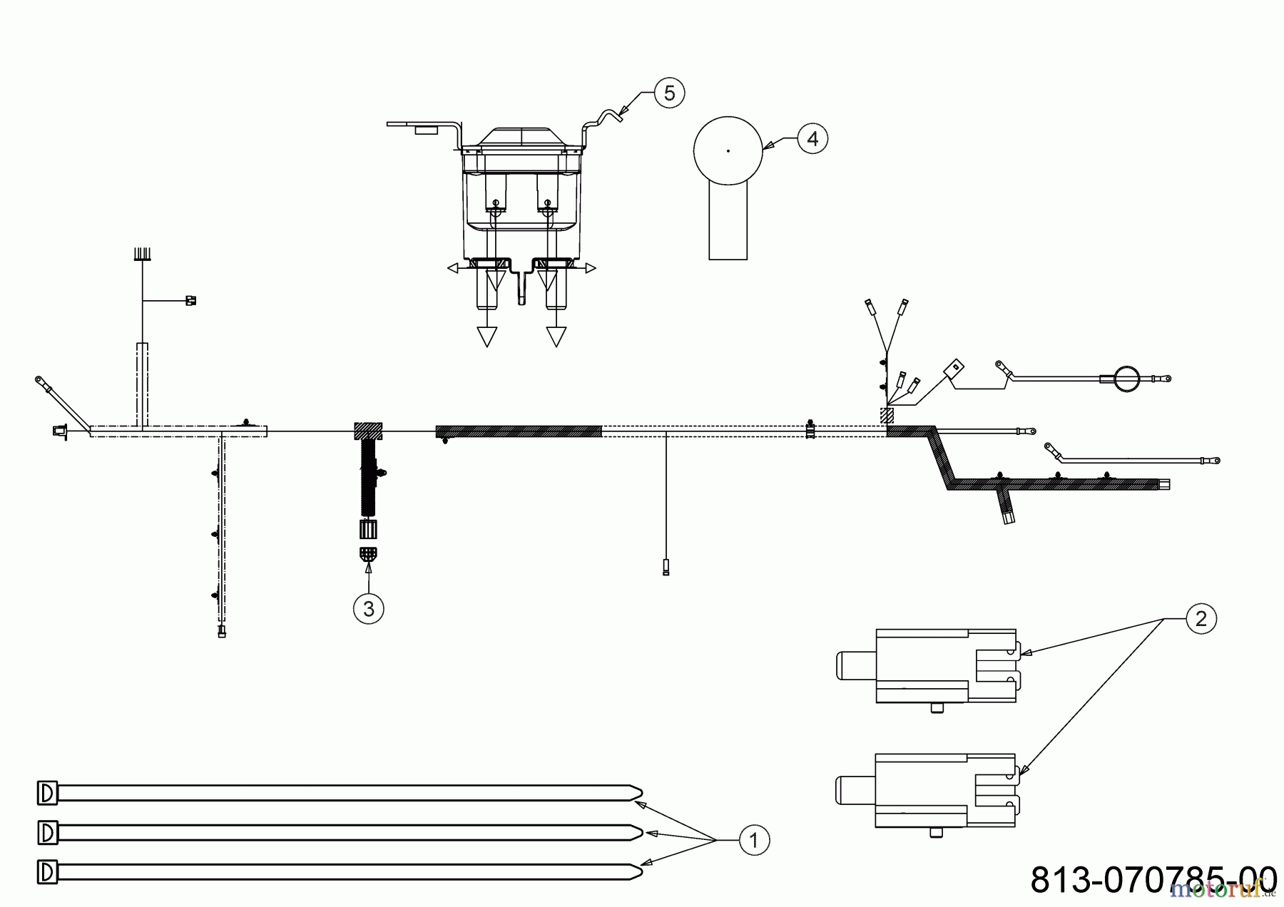  Black Edition Lawn tractors 195-92 H 13B871ME615 (2021) Electric parts