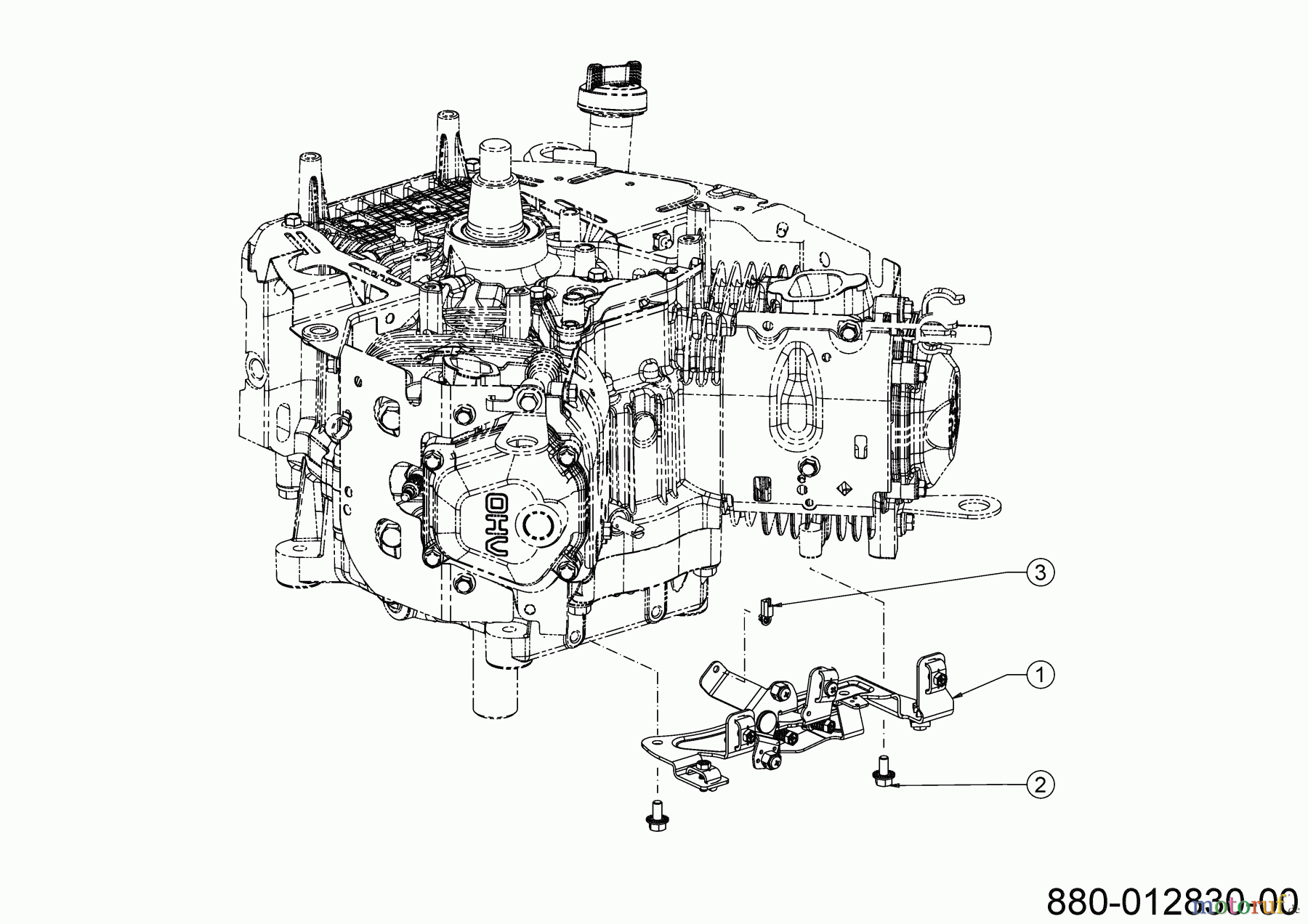  MTD-Engines Vertical 4Q78HW 752Z4Q78HW (2020) Control bracket