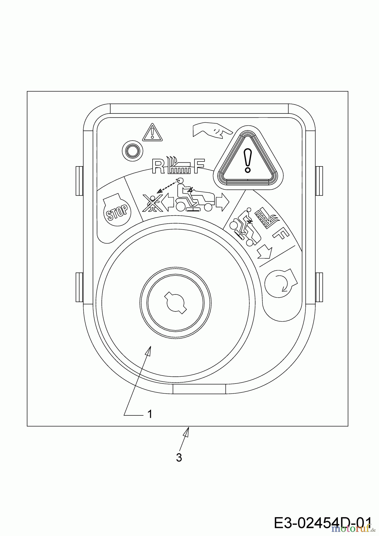  Black Edition Lawn tractors 195-92 H 13A871GE615  (2018) Ignition switch