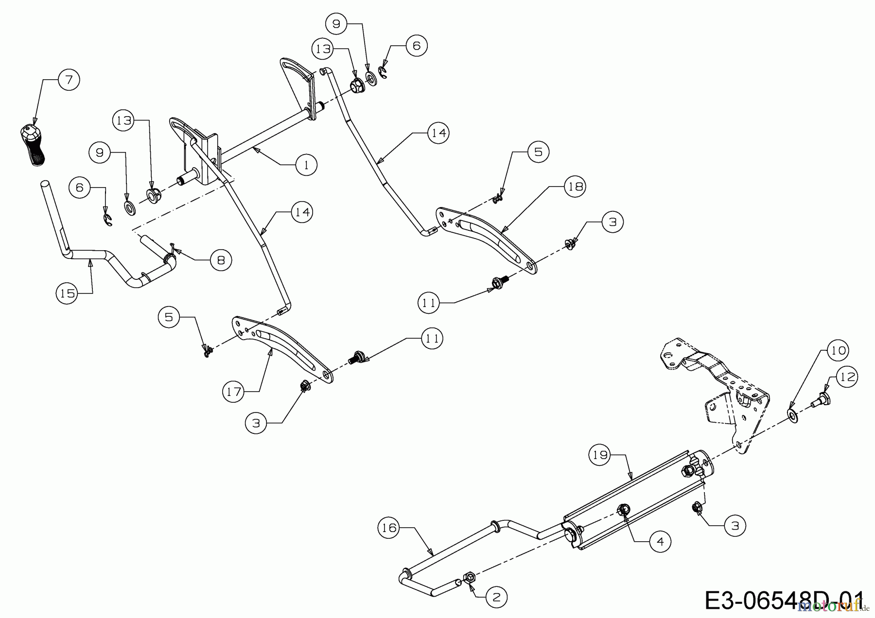  MTD Lawn tractors Smart RN 145 13A876KN600 (2021) Deck lift