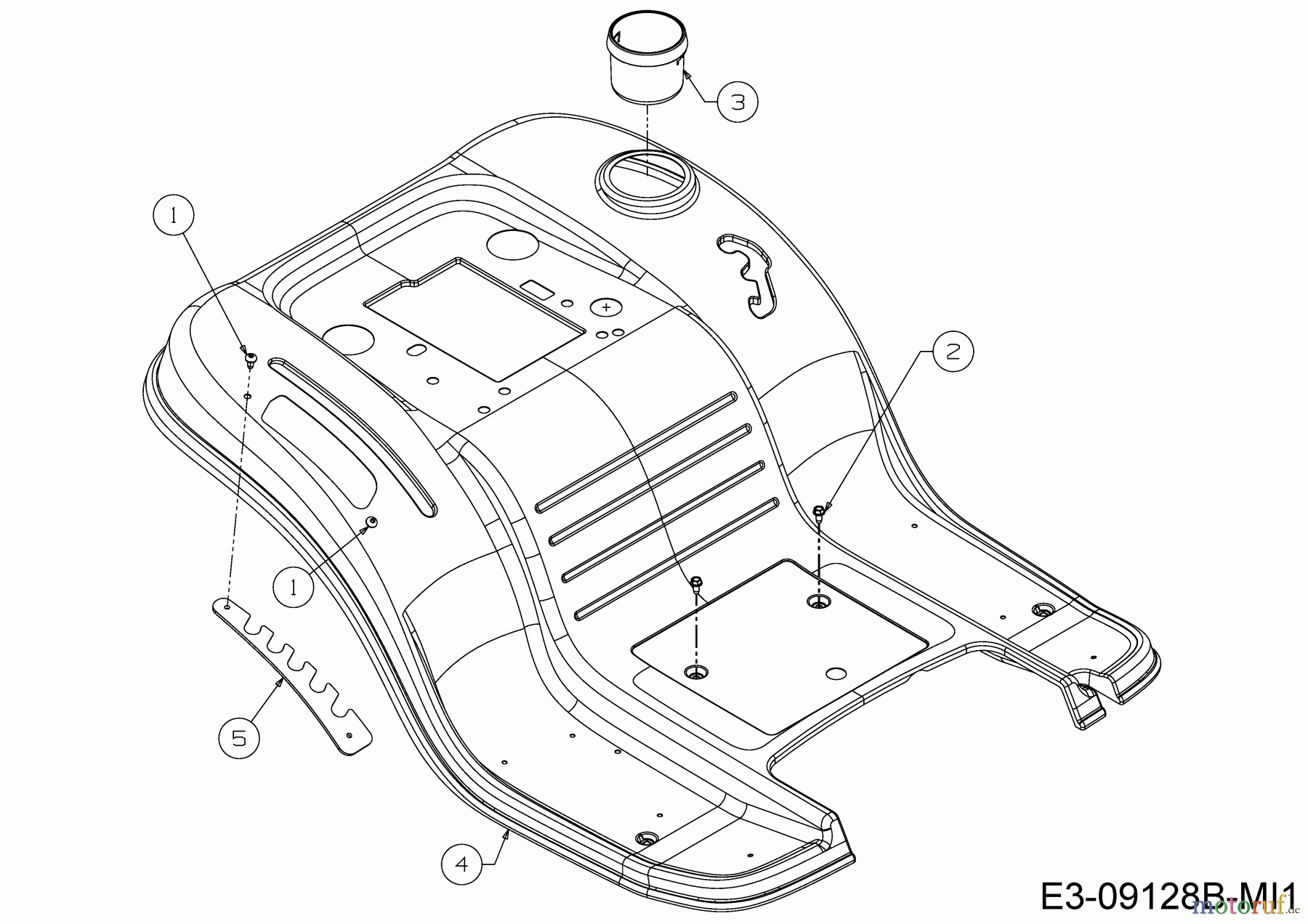  Verts Loisirs Lawn tractors VL 96 T 13B776KF617 (2022) Fender