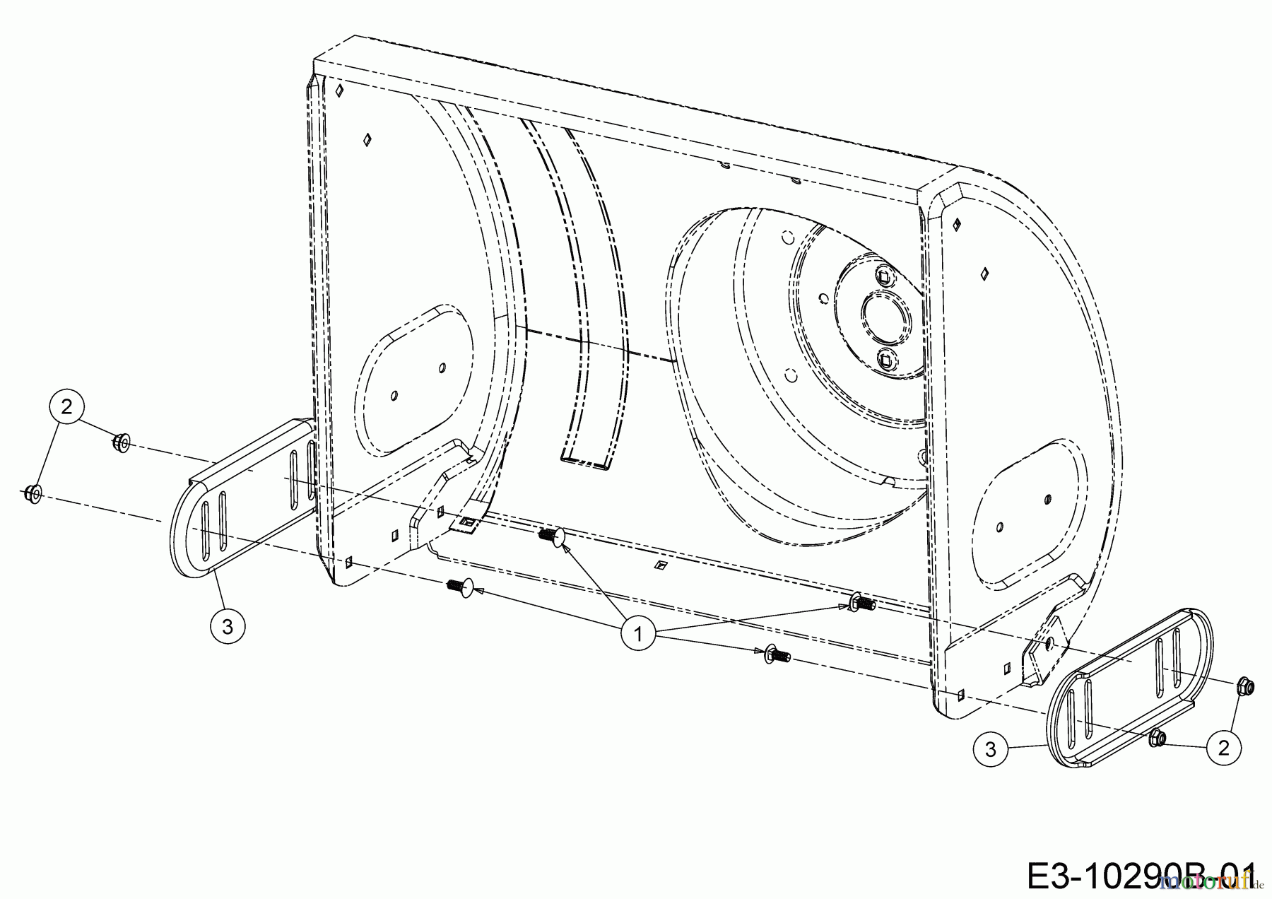  MTD Snow throwers Optima ME 76 31AY5ES5678 (2024) Slide shoe