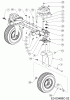 Cub Cadet XZ3 122 17CIDGHB603 (2020) Listas de piezas de repuesto y dibujos Front axle