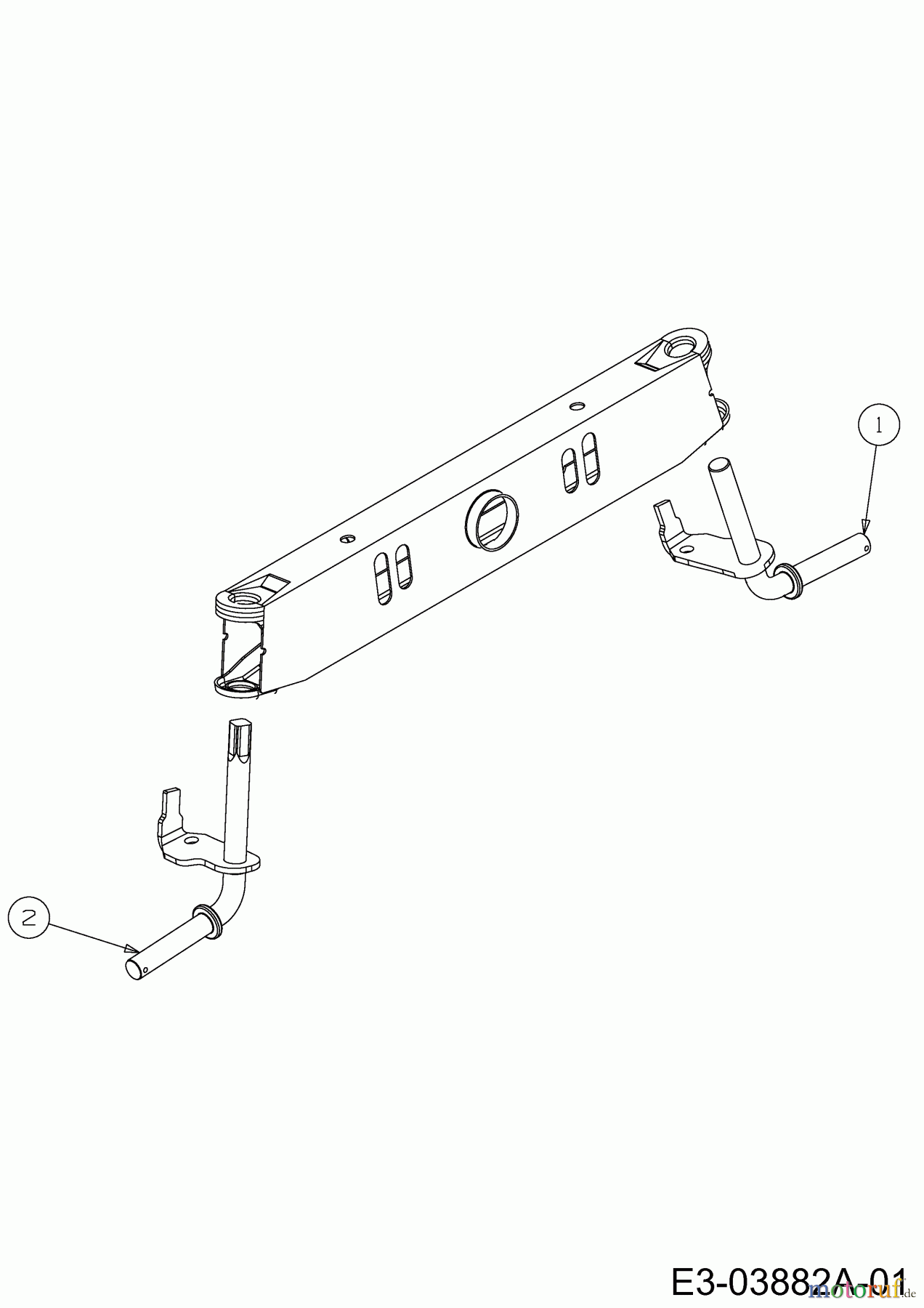  Cub Cadet Lawn tractors LT1 NR76 13A776DC603  (2019) Axles