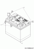 Cub Cadet XT1 OS107 13A8A1CS603 (2020) Listas de piezas de repuesto y dibujos Battery