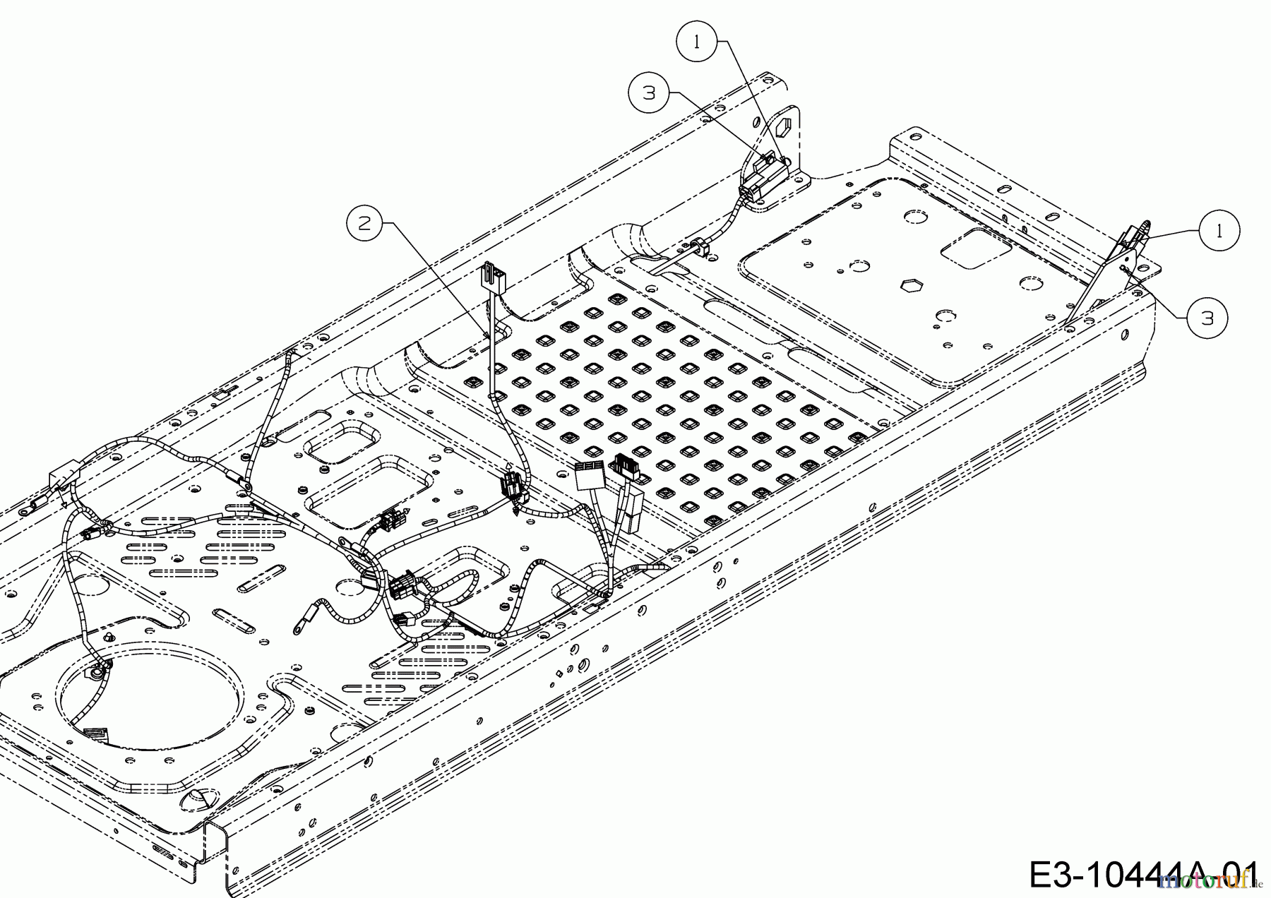  Cub Cadet Zero Turn XZ2  107I 17BWCBYS603 (2020) Electric parts