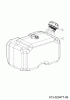 Cub Cadet XT1 OS107 13A8A1TS603 (2022) Listas de piezas de repuesto y dibujos Fuel tank