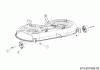 Cub Cadet XT1 OS107 13C8A1CS603 (2021) Listas de piezas de repuesto y dibujos Wheels mowing deck