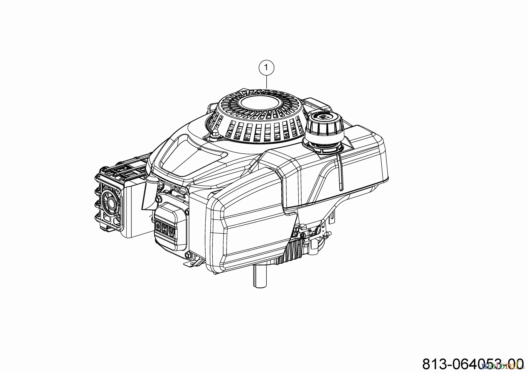  Cub Cadet Lawn tractors LR2 NR76 13AB21HD603 (2023) Engine