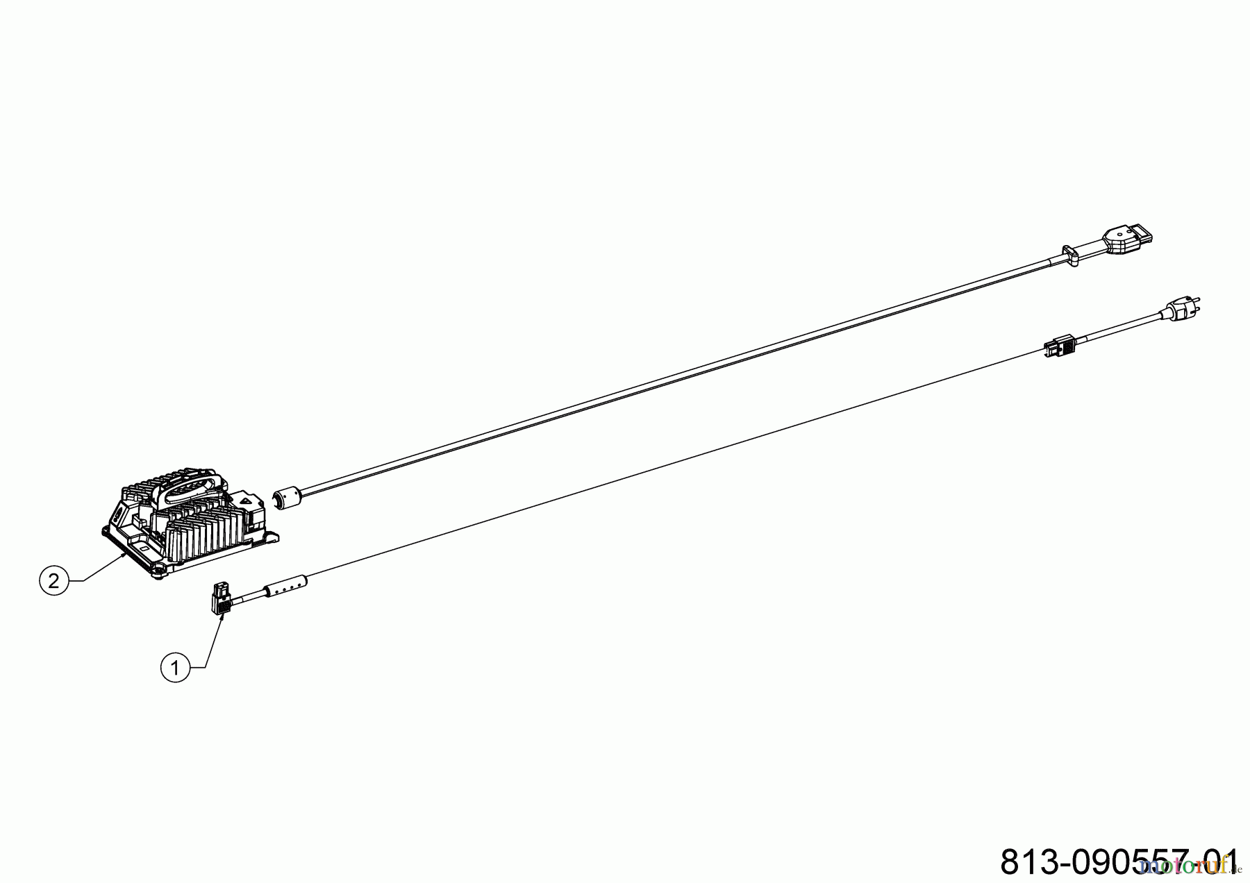  Cub Cadet E-Lawn tractors LR2 ES76 33AA27JD603 (2021) charger