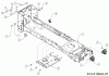 Cub Cadet XT1 OS107 13C8A1CS603 (2021) Listas de piezas de repuesto y dibujos Frame
