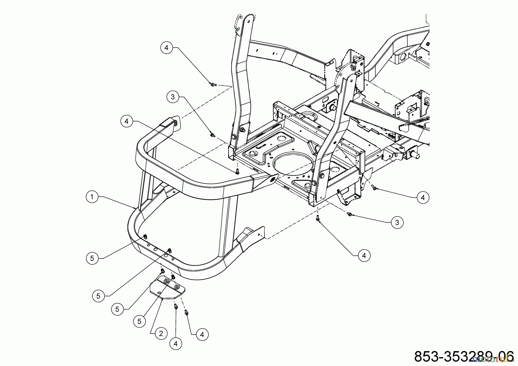  Cub Cadet Zero Turn XZ7 L152I ULTIMA 47ATAHA8603 (2021) Bumper