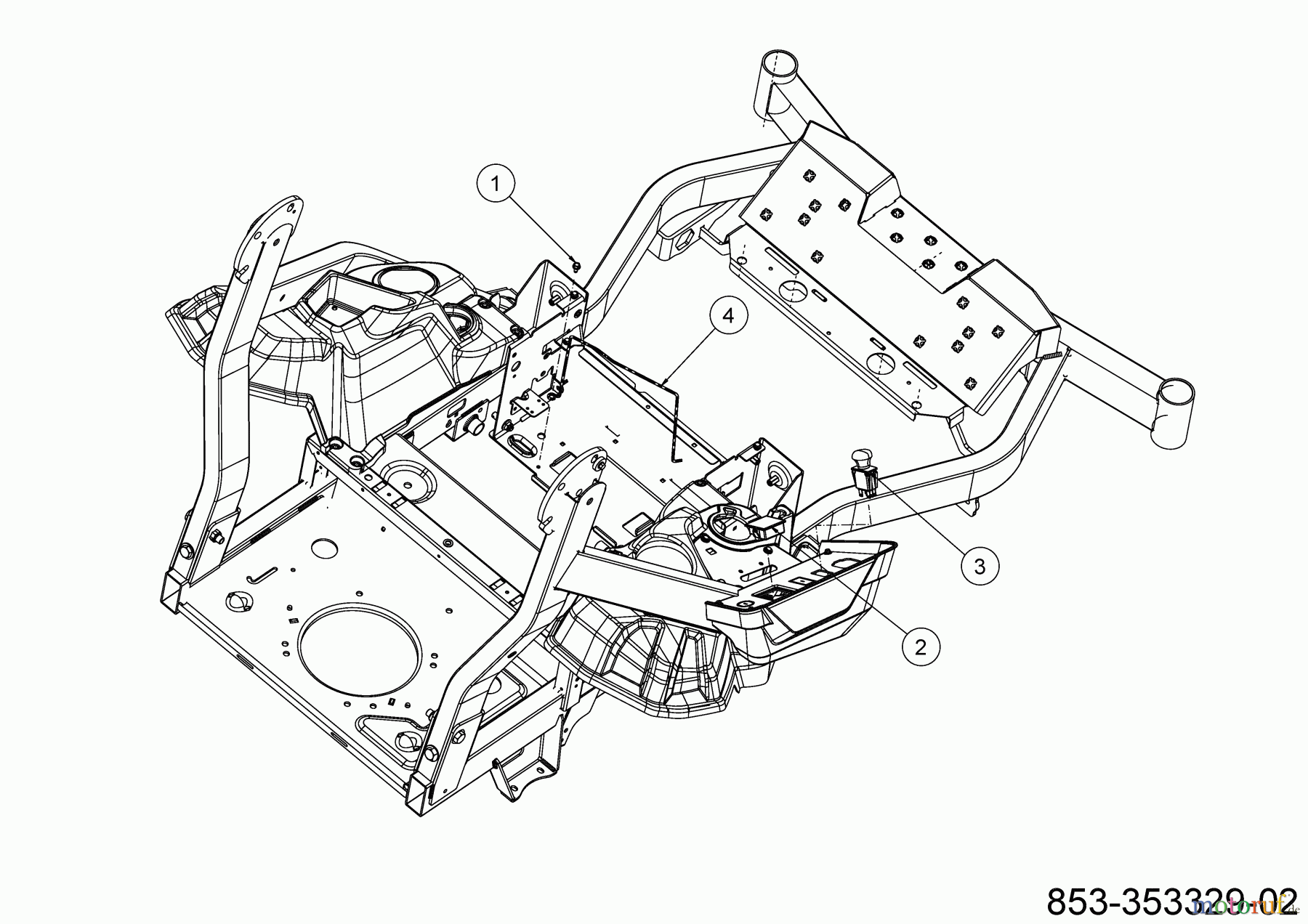  Cub Cadet Zero Turn XZ7 L152I ULTIMA 47ATAHA8603 (2021) Electric parts