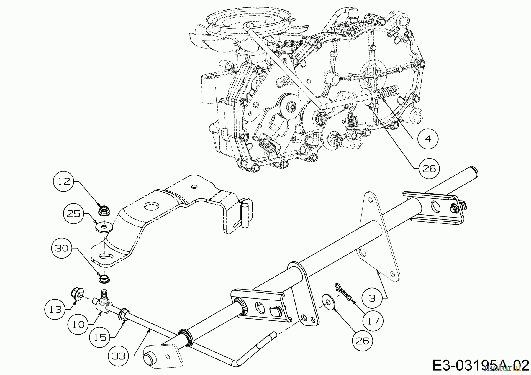  Cub Cadet Zero Turn XZ2 117I 17BWCBYT603  (2021) Deck lift 2