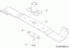 Cub Cadet LM1 AP46 11C-TQMG603 (2023) Listas de piezas de repuesto y dibujos Blade, Blade adapter