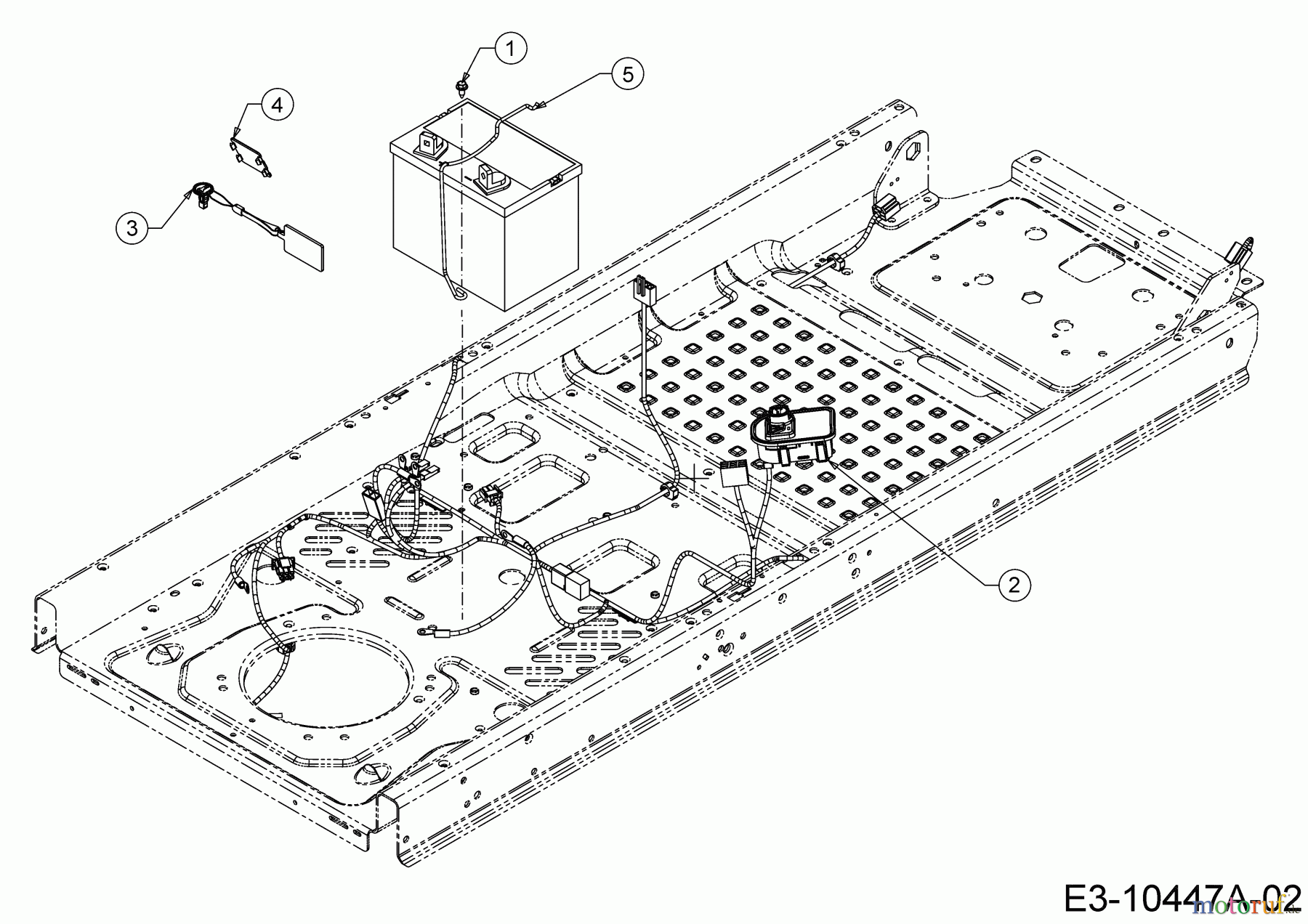  Cub Cadet Zero Turn XZ2  107I 17BWCBYS603 (2021) Ignition switch