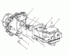 Cub Cadet Z 48 53BA1B5M603 (2000) Listas de piezas de repuesto y dibujos Gearbox, Hydrostatic gearbox