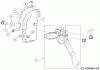 Wolf-Garten Expert 46 B S 12A-YA5L650 (2020) Listas de piezas de repuesto y dibujos Height adjusting lever, Latch