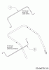 Wolf-Garten Expert 460 AE 12AETUS7650 (2018) Listas de piezas de repuesto y dibujos Brake lever, Drive lever