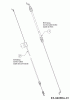 Wolf-Garten A 5300 A 12B-POKC650 (2020) Listas de piezas de repuesto y dibujos Control cables