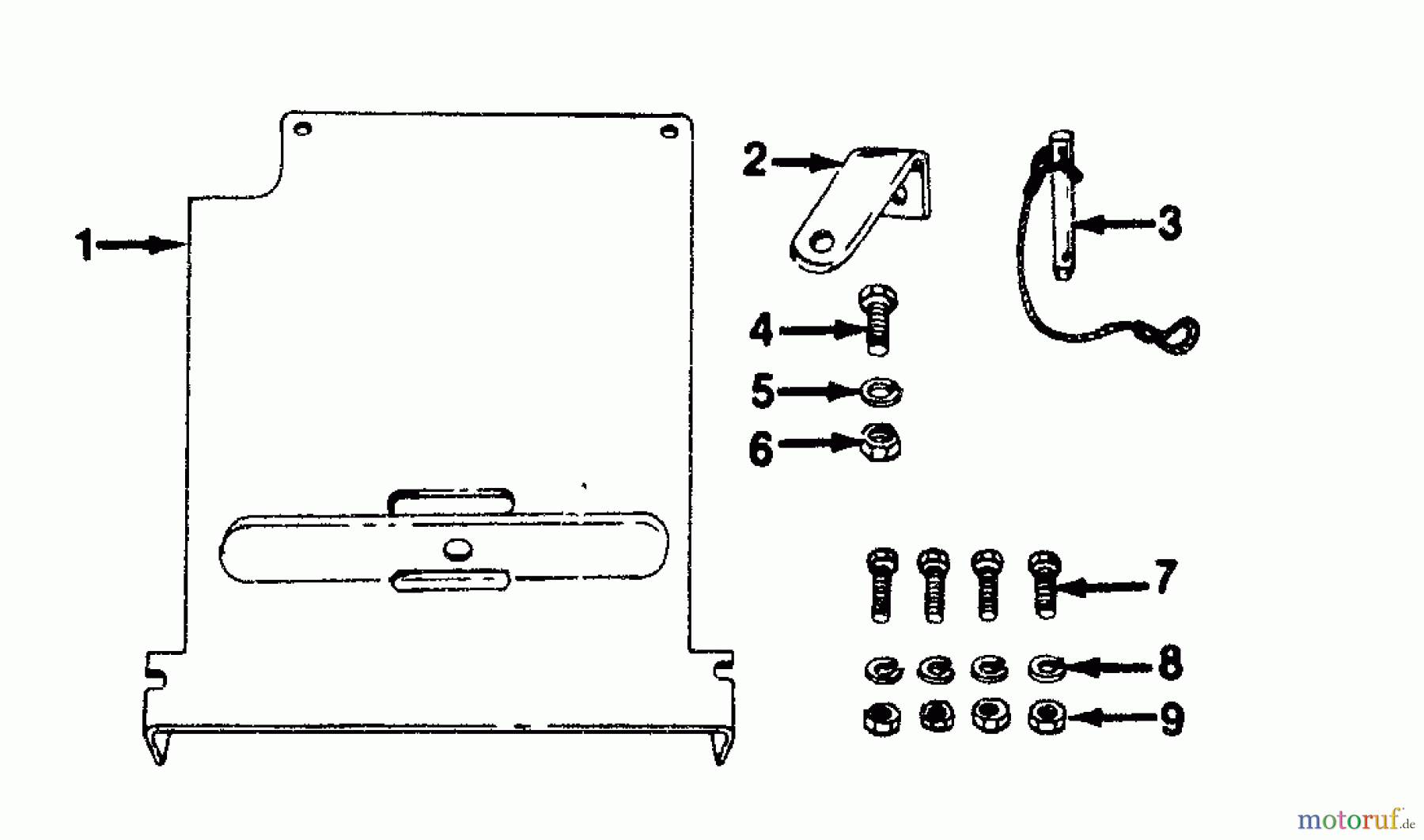  Columbia Lawn tractors RD 11/660 139-5240  (1989) Coupling