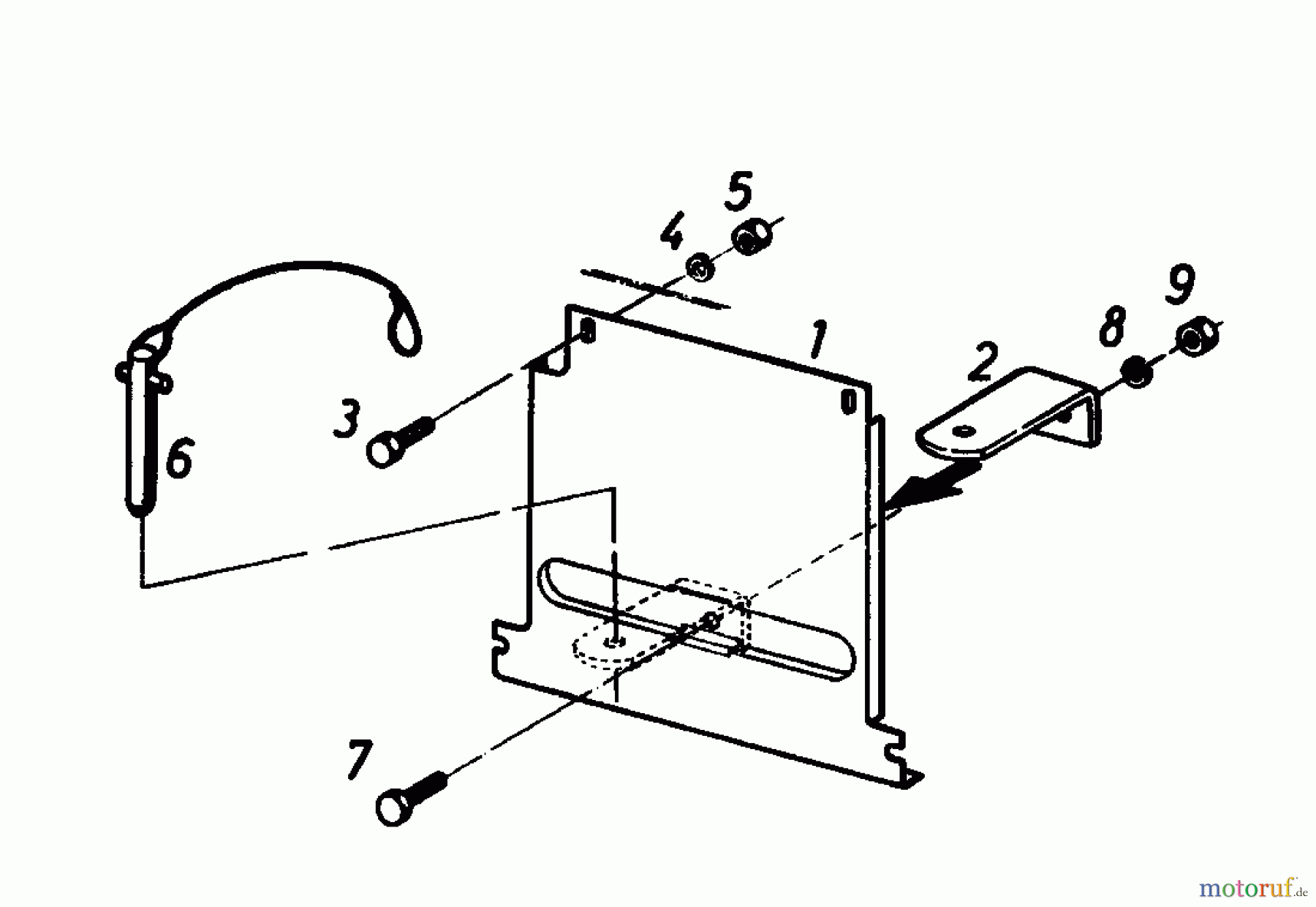  Gutbrod Lawn tractors 810 HEBS 02651.03  (1988) Coupling