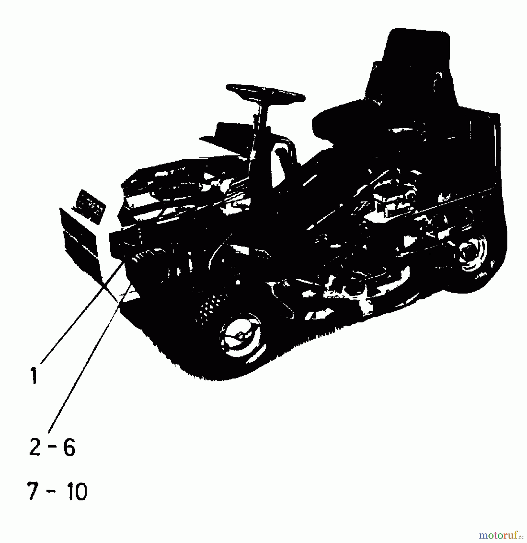  Gutbrod Lawn tractors Sprint 800 E 02840.06  (1989) Engine