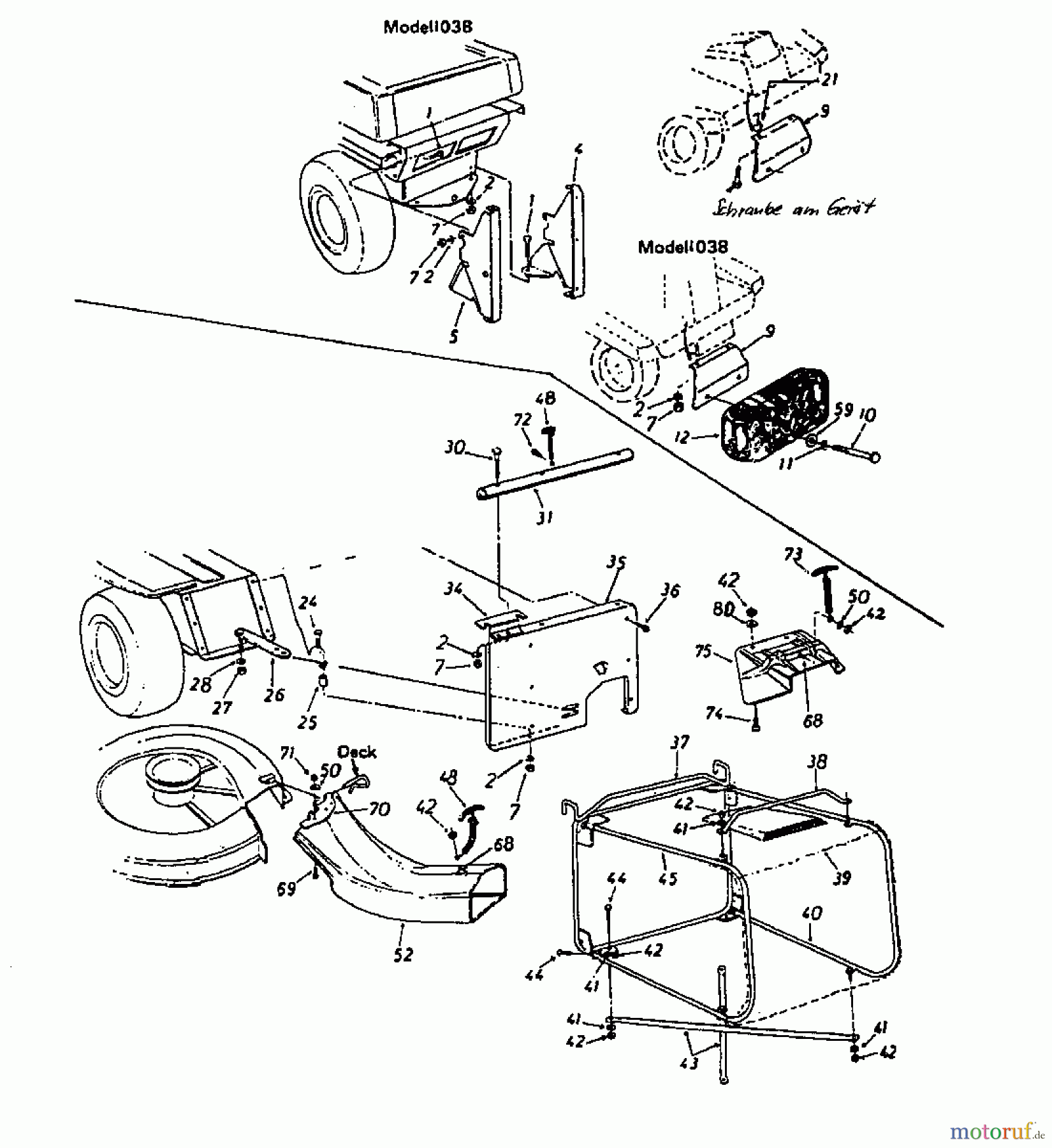  MTD Accessories Accessories garden and lawn tractors Grass catcher for 30