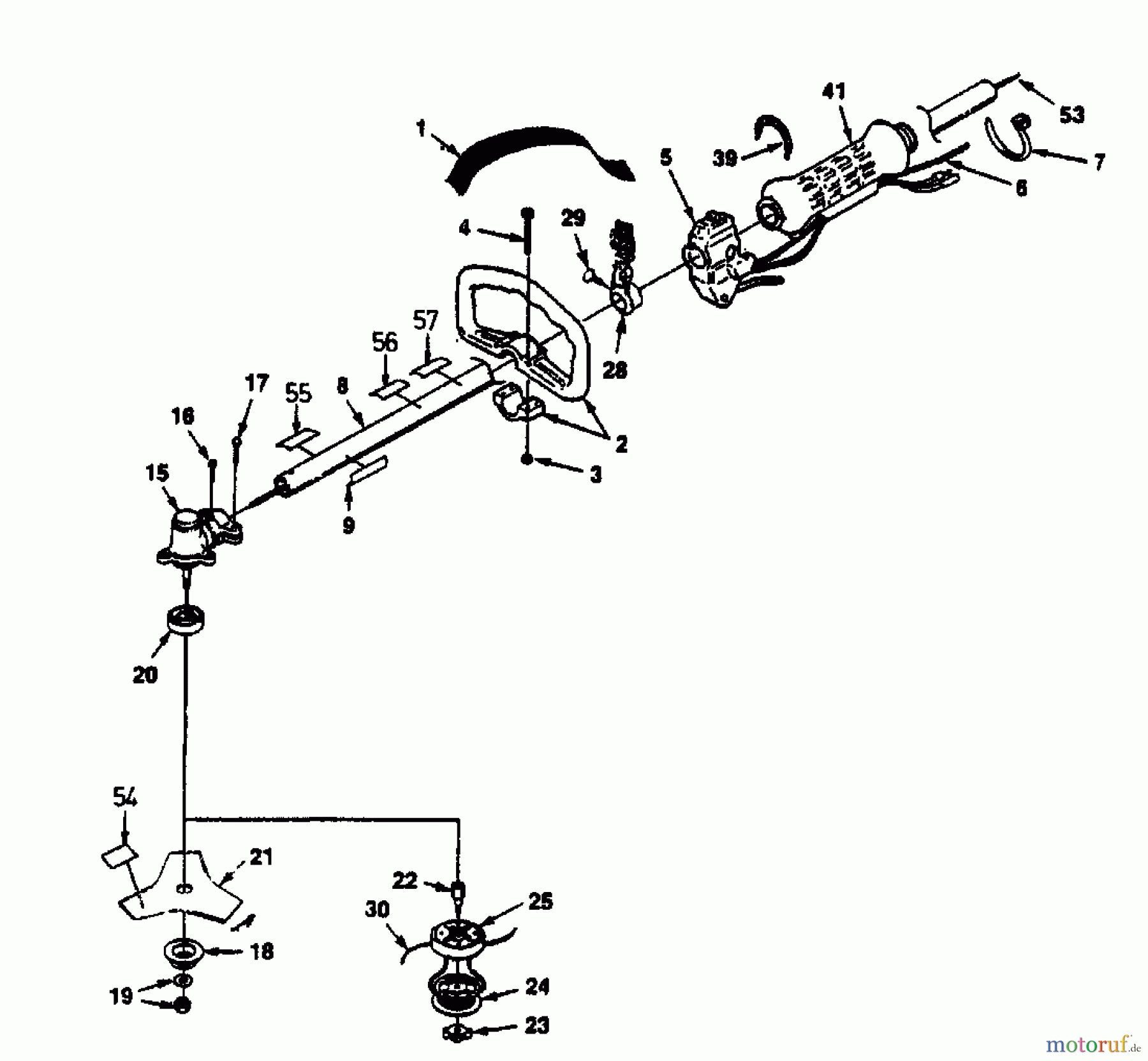  Golf Brush cutter 143 BS 02655.02  (1991) Basic machine