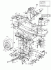 Mastercut 112/910 134I451E602 (1994) Listas de piezas de repuesto y dibujos Drive system, Engine pulley, Pedal, Rear wheels