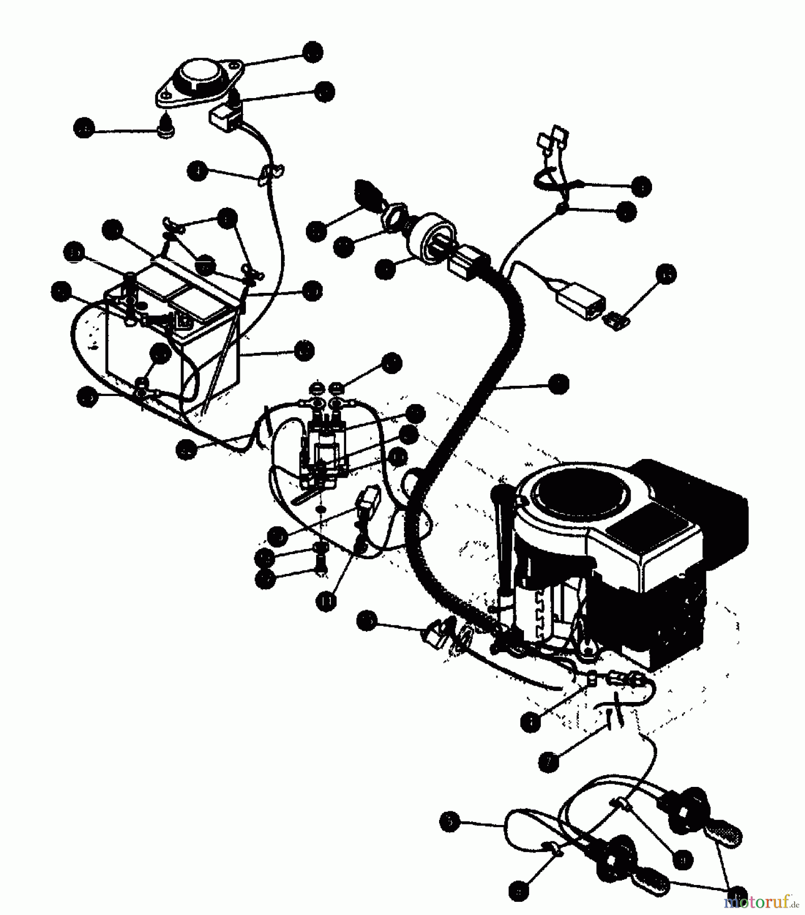  Gutbrod Lawn tractors RSB 80-10 04015.09  (1994) Electric parts