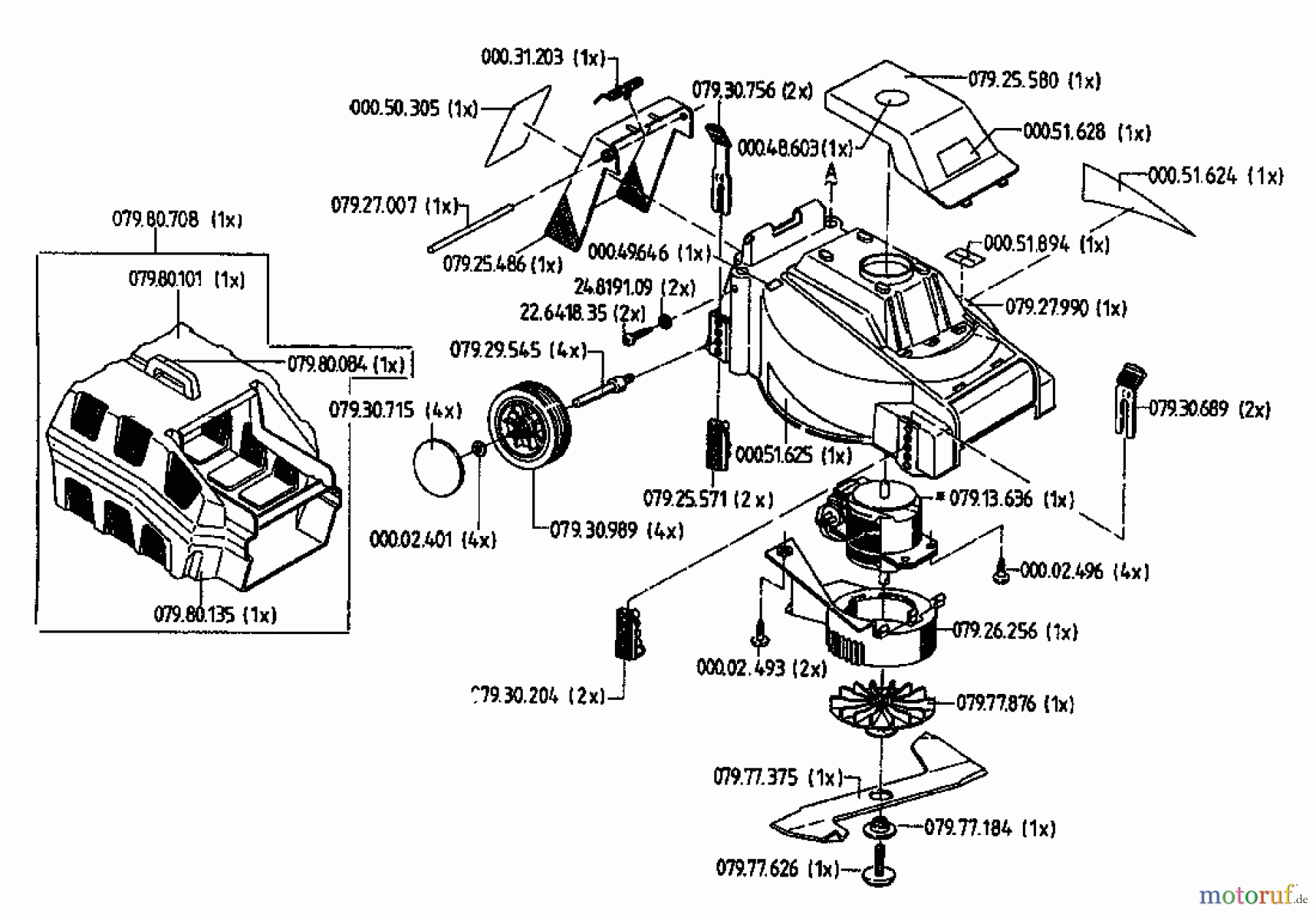  Stinnes Pro Electric mower PRO-EH 40 02822.06  (1995) Basic machine