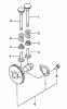 Gutbrod BM 91 07517.04 (1996) Listas de piezas de repuesto y dibujos Camshaft, Valves