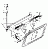 MTD E 145 136M765N678 (1996) Listas de piezas de repuesto y dibujos Lifting mecanism catcher