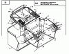 MTD E 160 136R765N678 (1996) Listas de piezas de repuesto y dibujos Grass box