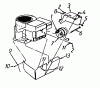 MTD B 12 136H451E600 (1996) Listas de piezas de repuesto y dibujos Engine accessories