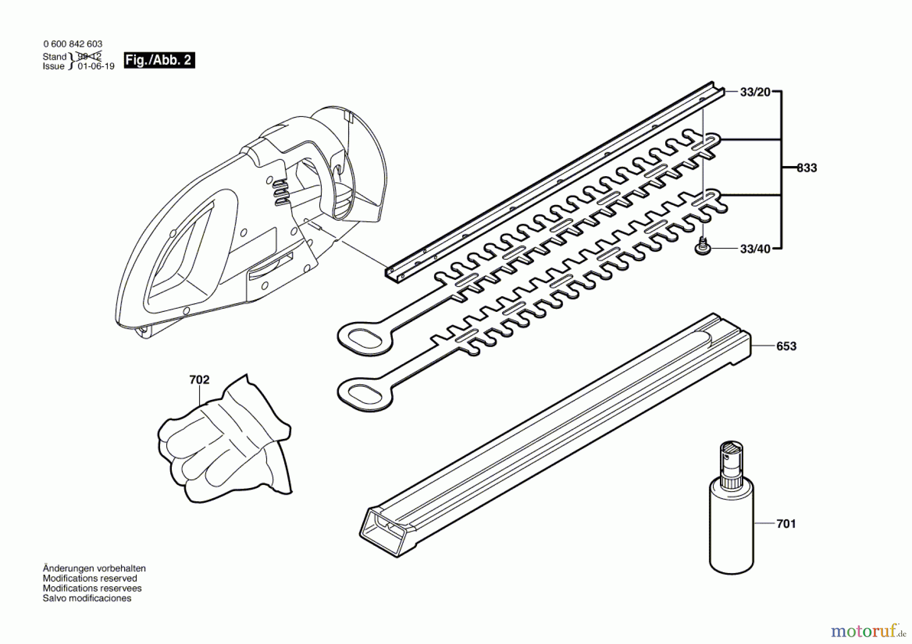  Bosch Gartengeräte Heckenschere AHS 4-15 Seite 2