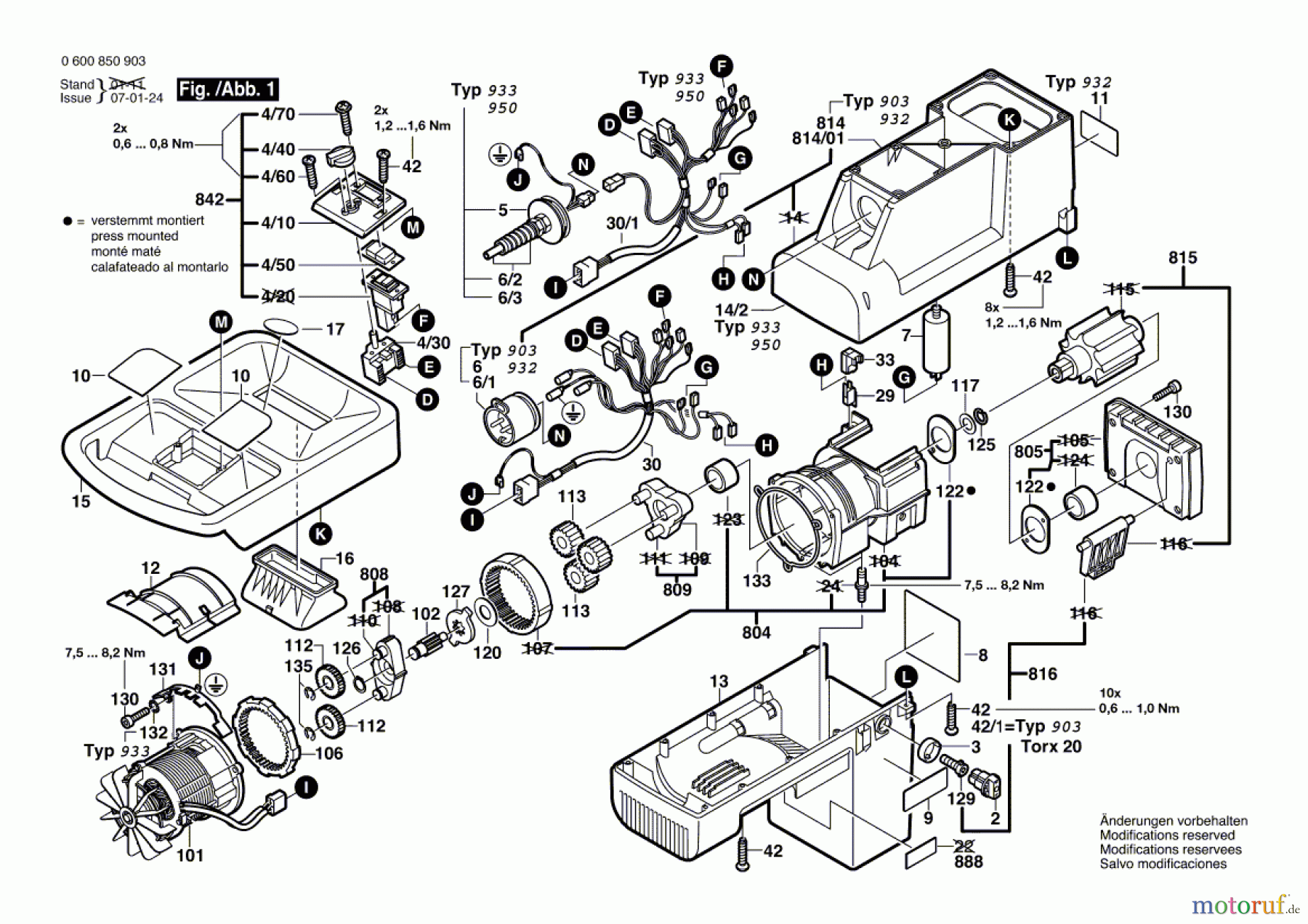  Bosch Gartengeräte Häcksler AXT 2300 Seite 1