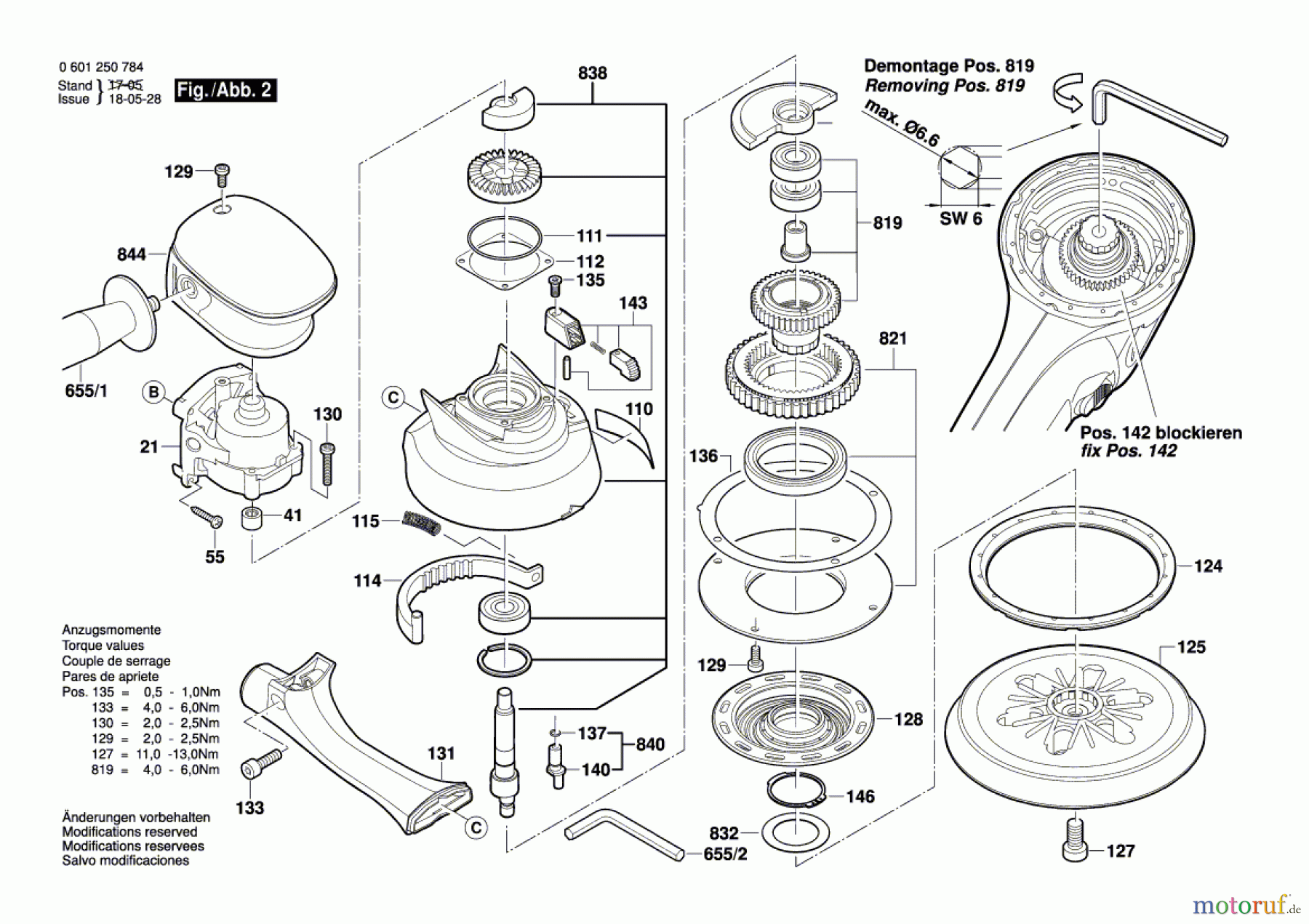  Bosch Werkzeug Exzenterschleifer BTI-EX 150 AET Seite 2