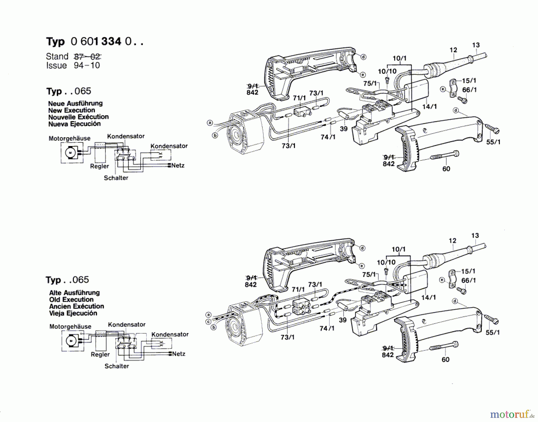  Bosch Werkzeug Winkelschleifer ---- Seite 4