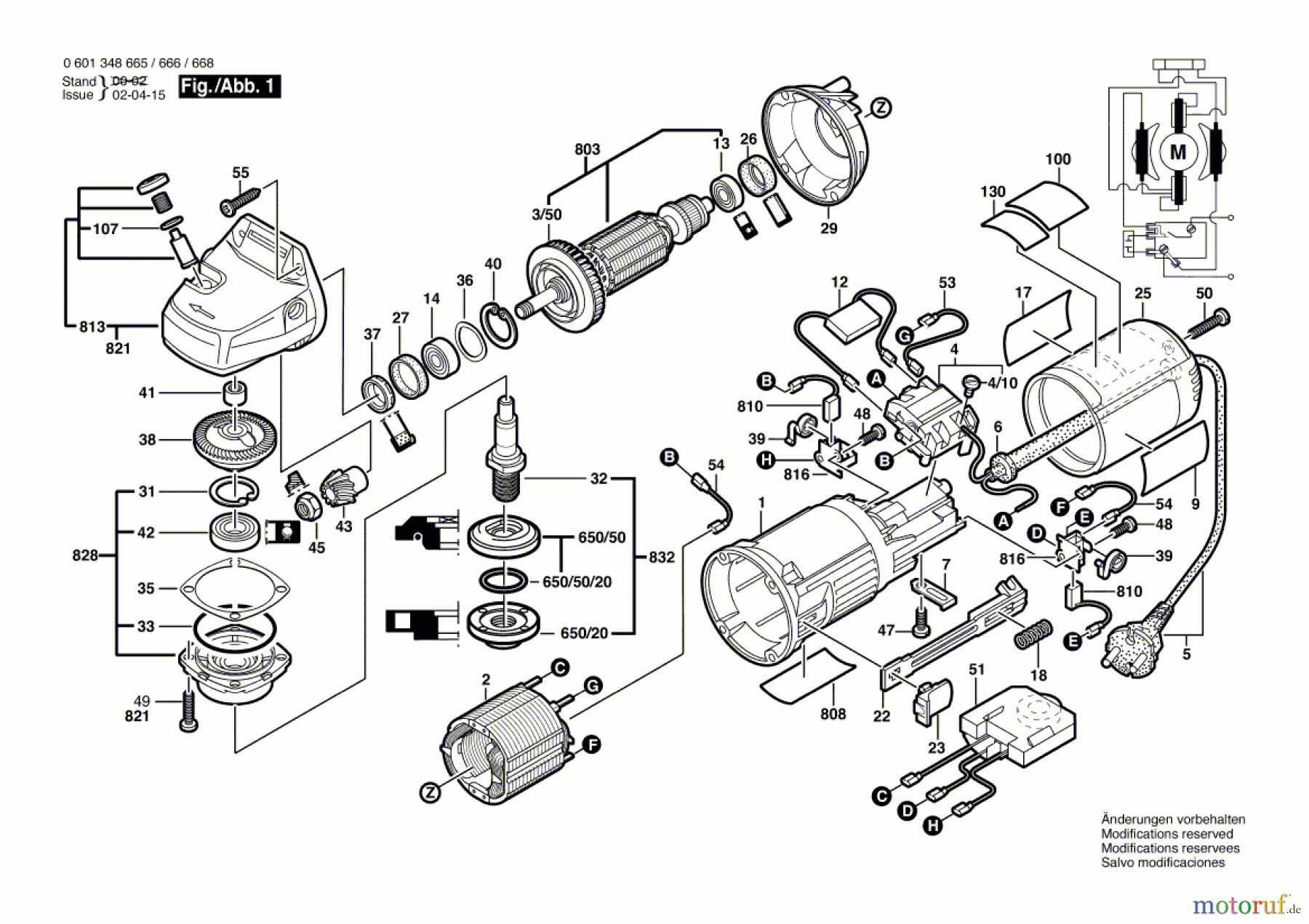  Bosch Werkzeug Winkelschleifer WS 125 S Seite 1