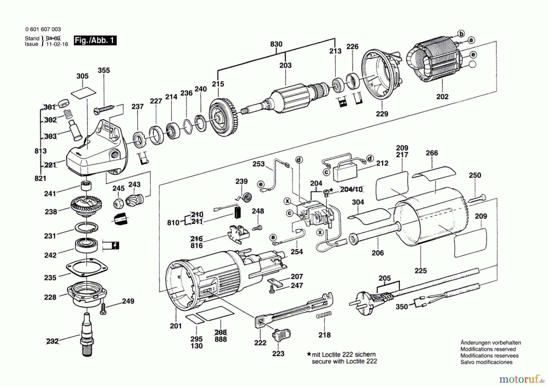  Bosch Werkzeug Gw-Schattenfugenfraese GUF 22 A Seite 1