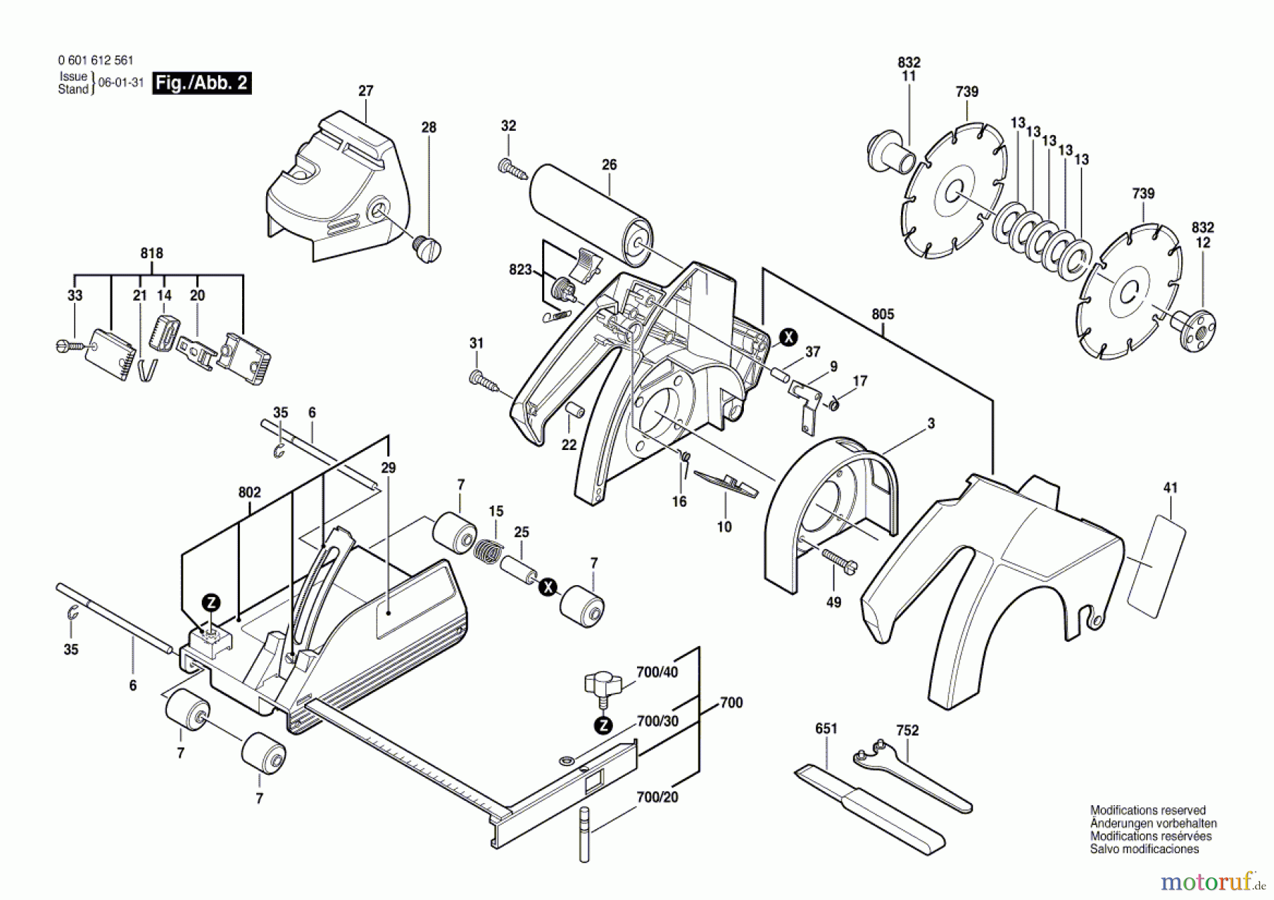  Bosch Werkzeug Mauernutfräse R-115 Seite 2