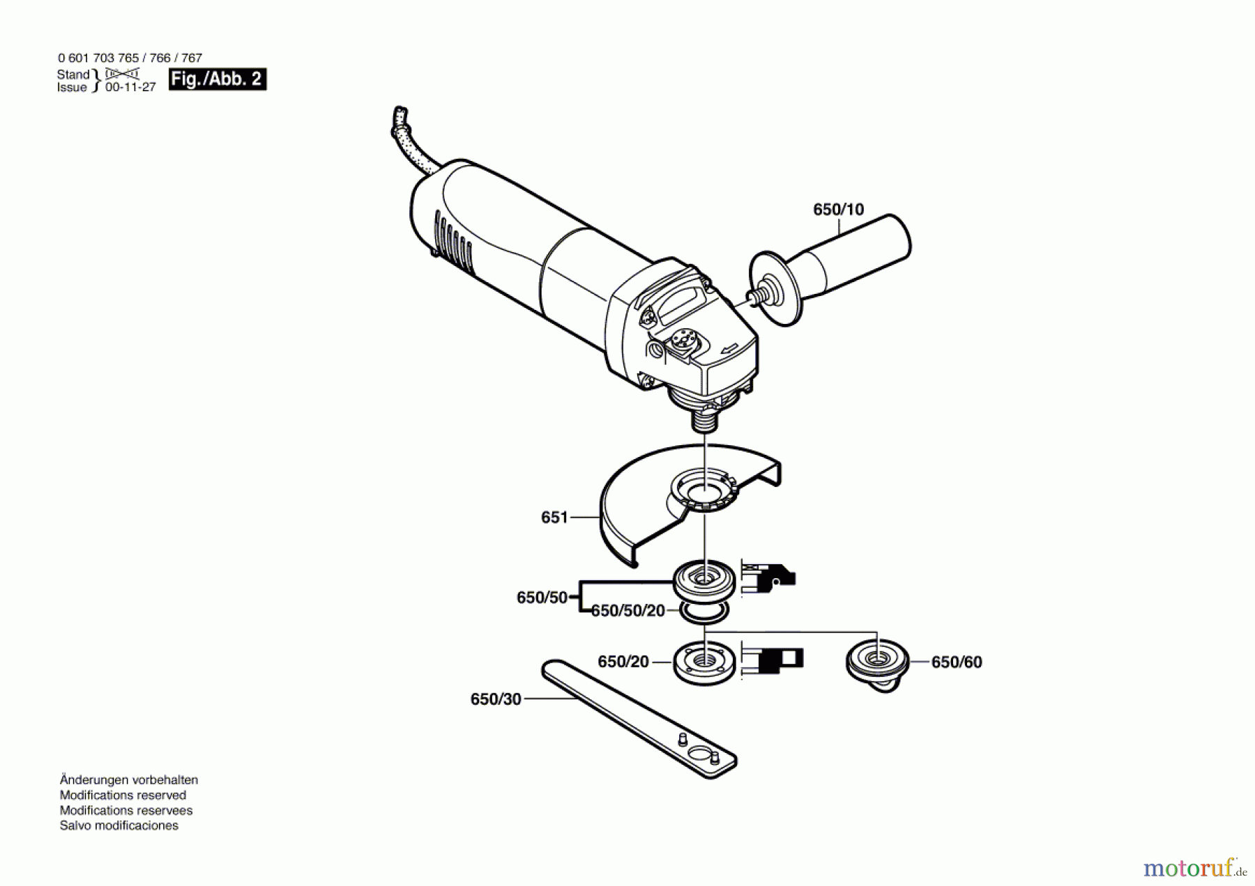  Bosch Werkzeug Winkelschleifer EWS 125-E Seite 2