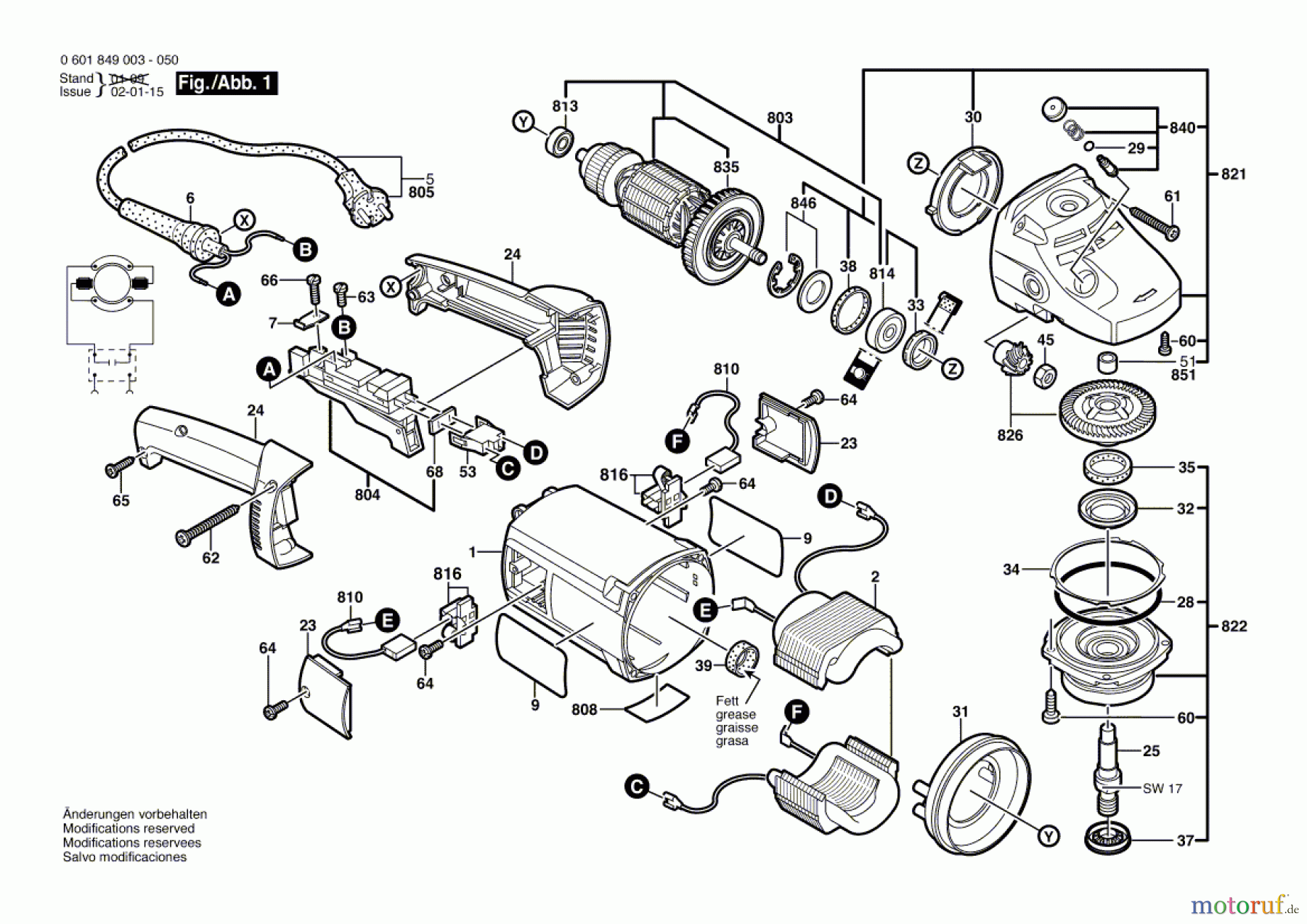  Bosch Werkzeug Winkelschleifer GWS 20-180 H Seite 1