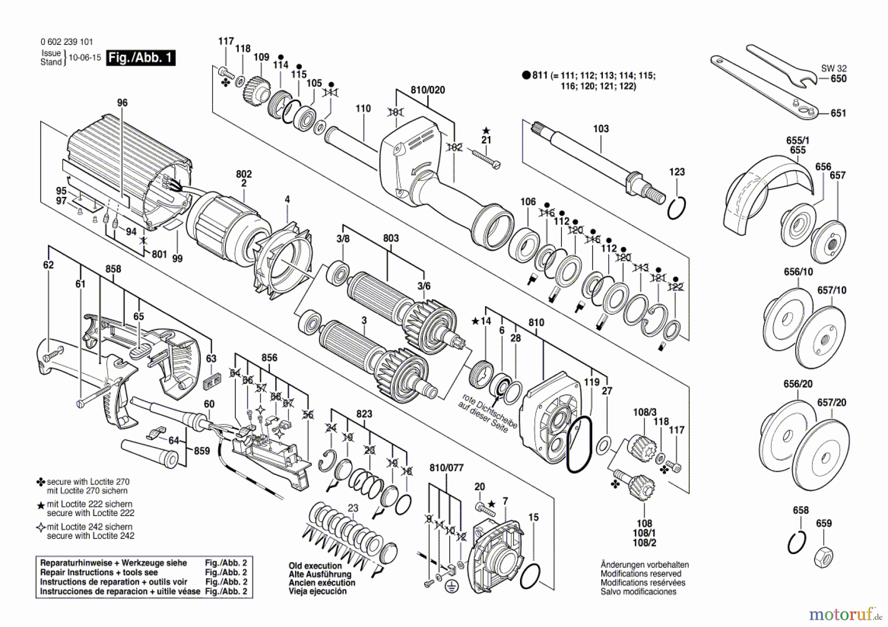  Bosch Werkzeug Hf-Geradschleifer GERADSCHLEIFER ---- Seite 1
