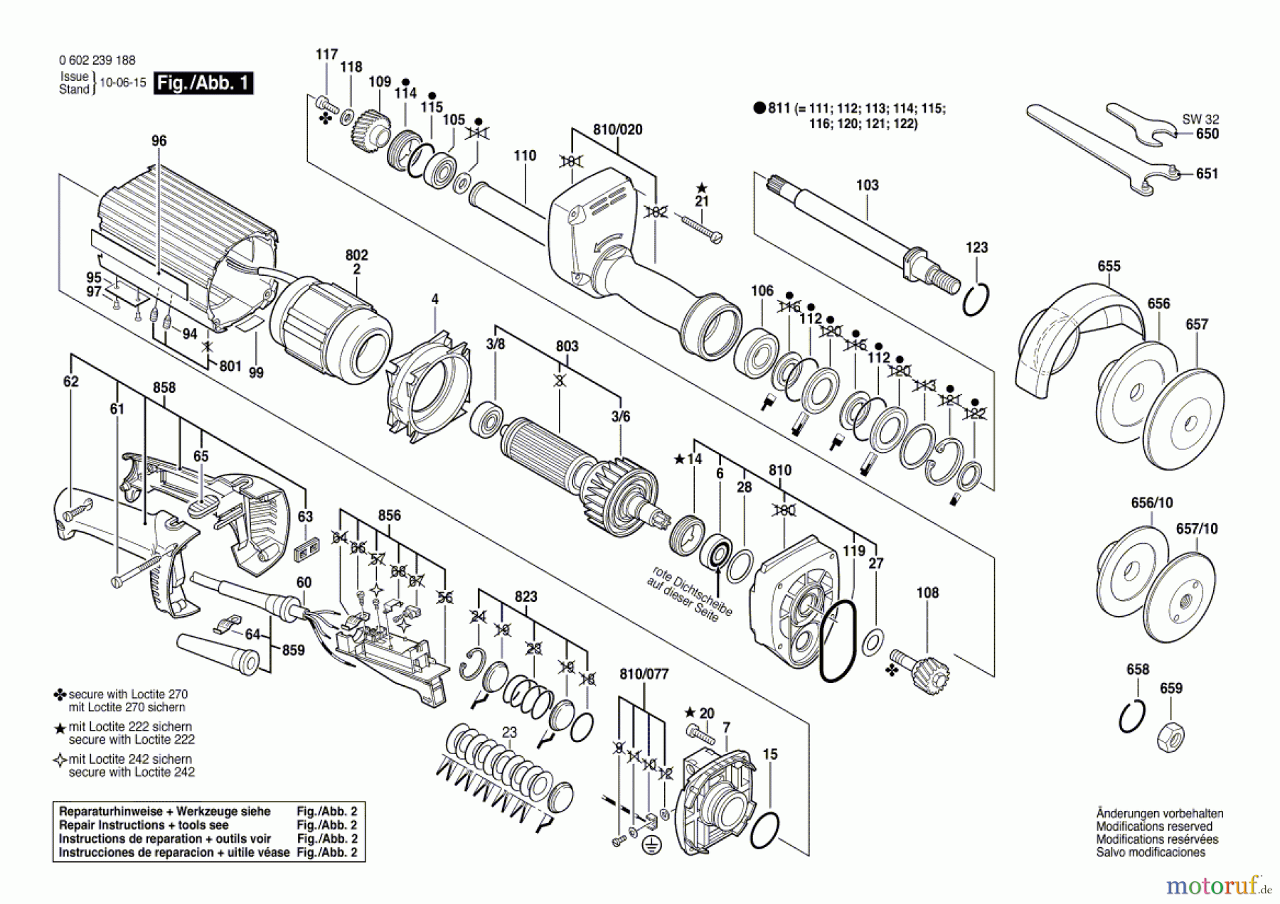  Bosch Werkzeug Hf-Geradschleifer GERADSCHLEIFER ---- Seite 1