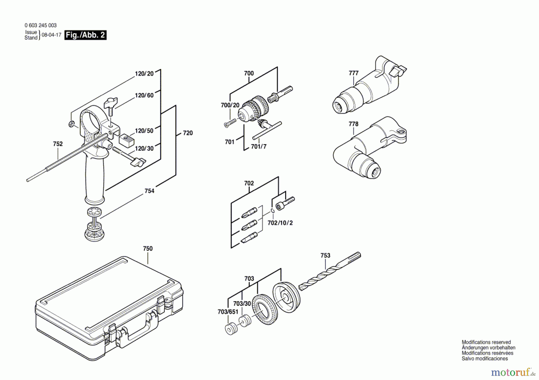  Bosch Werkzeug Hw-Bohrhammer PBH 16-2 Seite 2