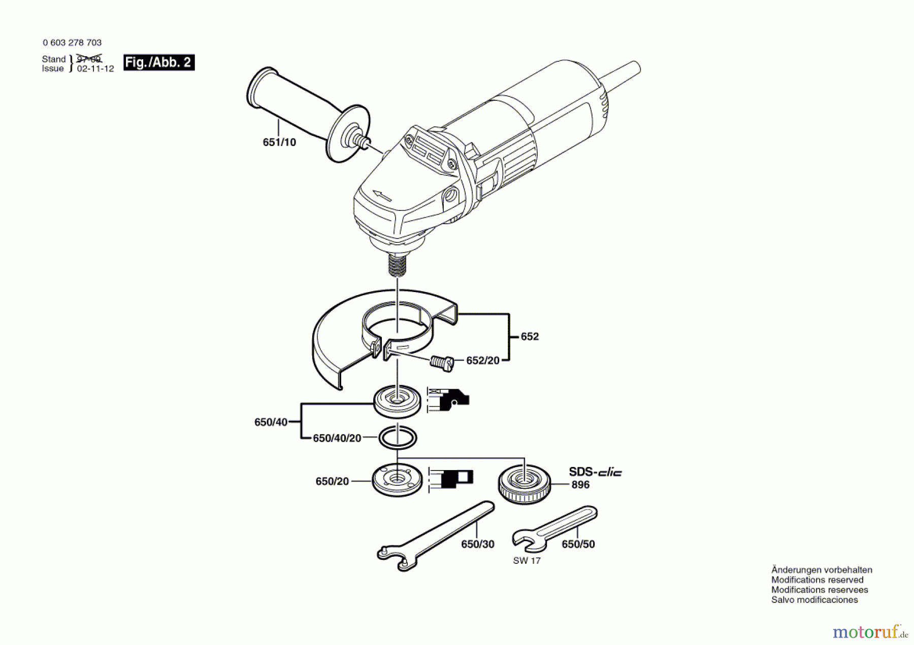  Bosch Werkzeug Winkelschleifer PWS 7-115 E Seite 2